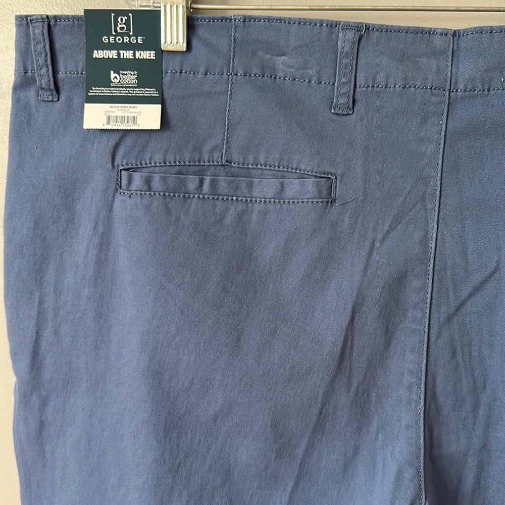George Men's Flat Front Shorts Size 46 - Picture 6 of 10